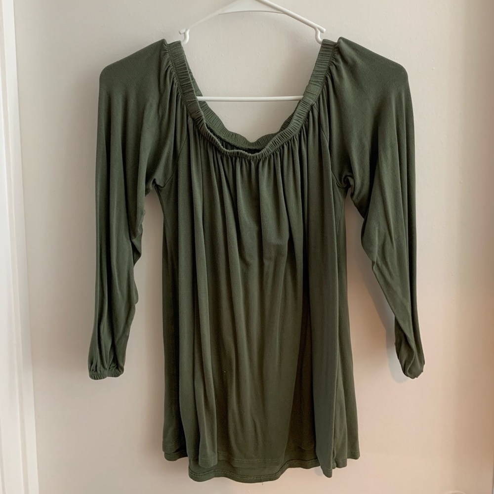 Hollister Off The Shoulder Long Sleeve